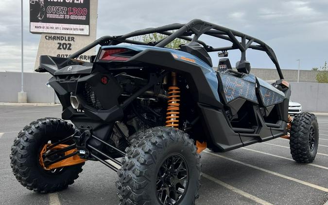 2026 Can-Am® Maverick X3 MAX RS Turbo Scandi Blue & Orange Crush