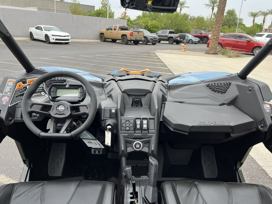 2026 Can-Am® Maverick X3 MAX RS Turbo Scandi Blue & Orange Crush