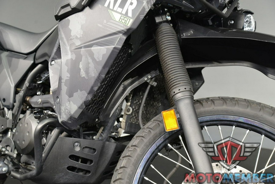 2022 Kawasaki KLR650 Adventure Camo ABS