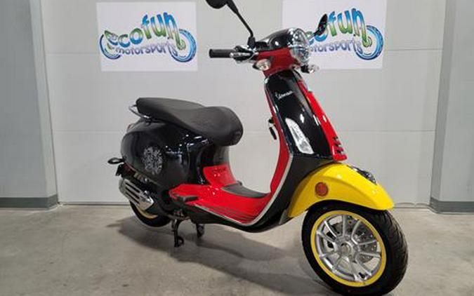 2023 Vespa Primavera 150 Disney Mickey Mouse Edition By Vespa