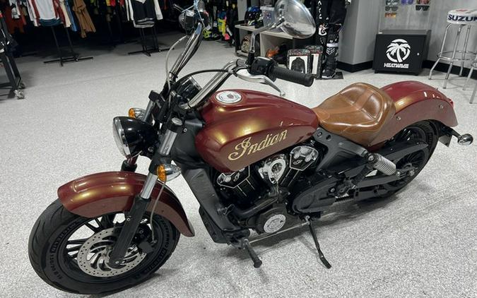 2015 Indian Scout Indian Red