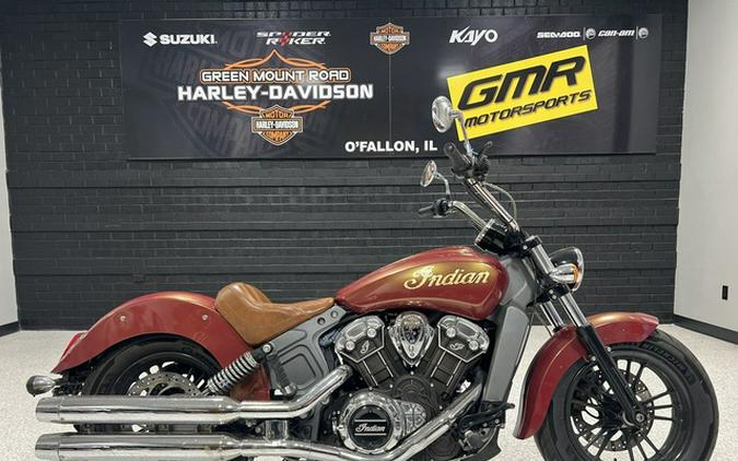 2015 Indian Scout Indian Red