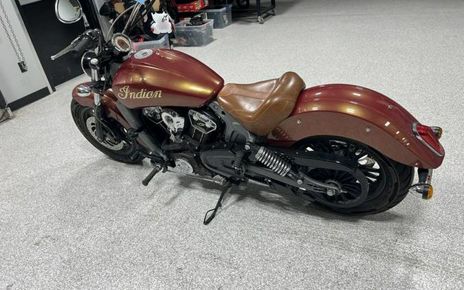 2015 Indian Scout Indian Red