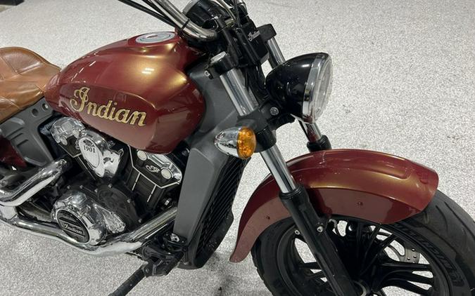 2015 Indian Scout Indian Red