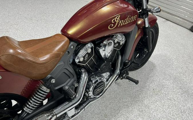 2015 Indian Scout Indian Red