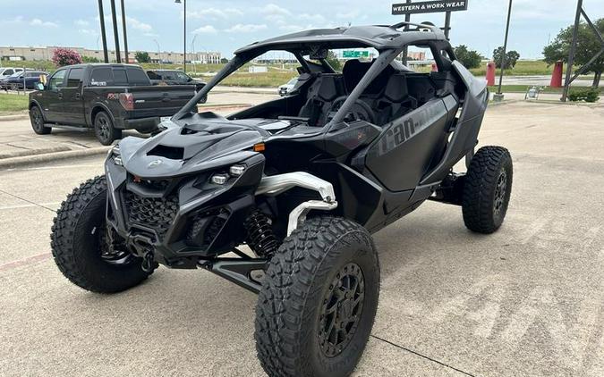 2024 Can-Am® Maverick R X RS with Smart-Shox Triple Black