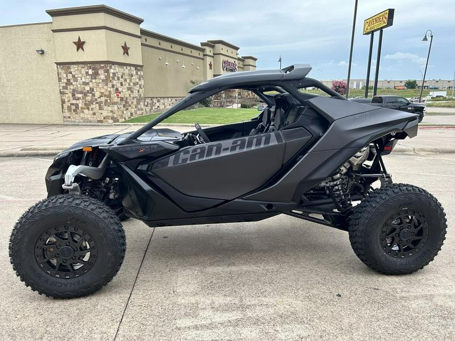 2024 Can-Am® Maverick R X RS with Smart-Shox Triple Black