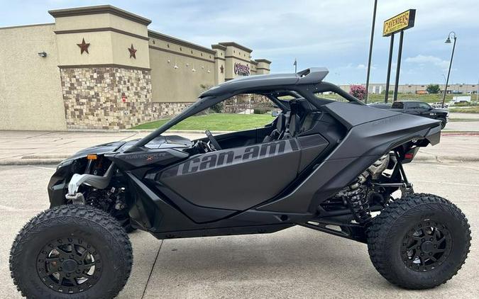 2024 Can-Am® Maverick R X RS with Smart-Shox Triple Black