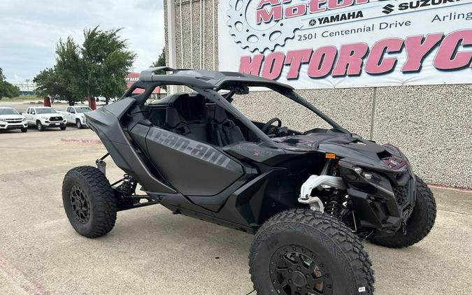 2024 Can-Am® Maverick R X RS with Smart-Shox Triple Black