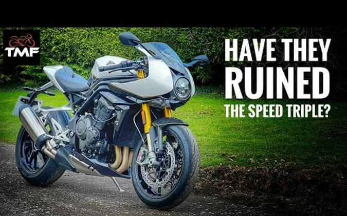 2022 Triumph Speed Triple 1200RR Review