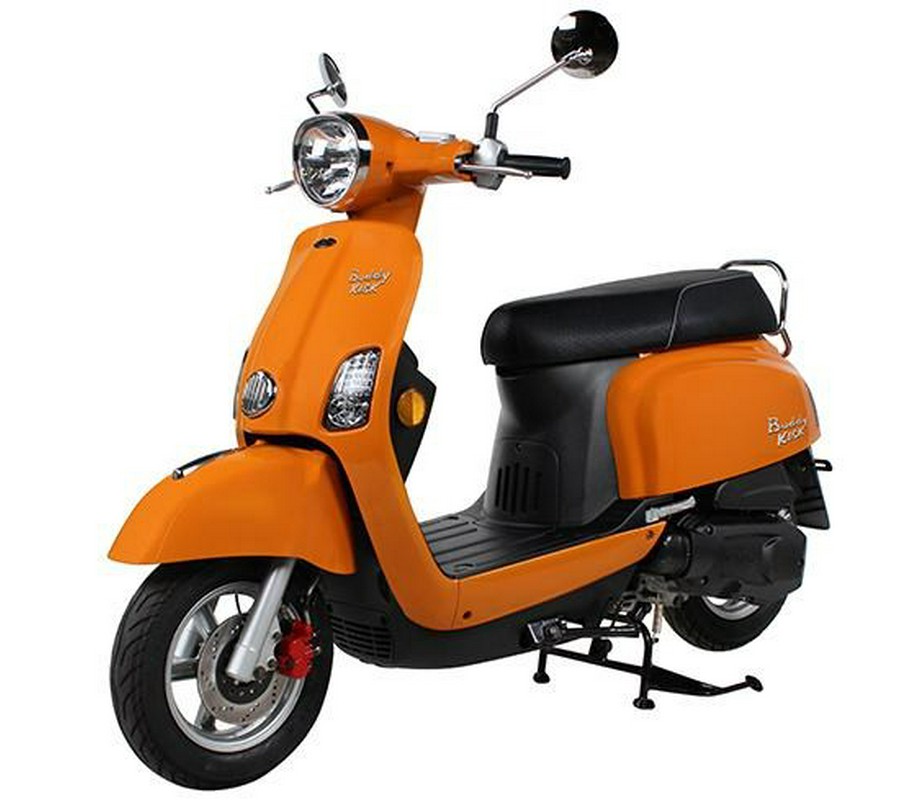 2022 Genuine Scooter Buddy Kick Tangerine