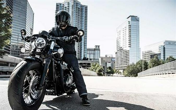 2018 Triumph Bonneville Bobber Black