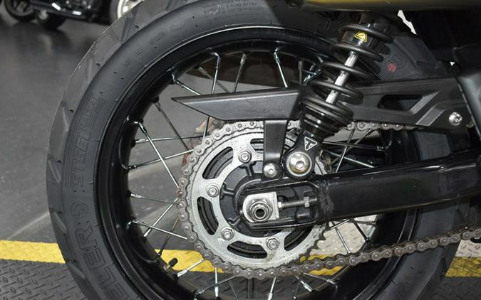 2017 Triumph Street Scrambler Jet Black