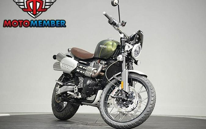 2019 Triumph Scrambler 1200 XC Brooklands Green