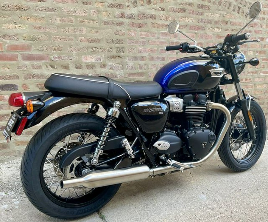 2024 Triumph Bonneville T100 Stealth Edition