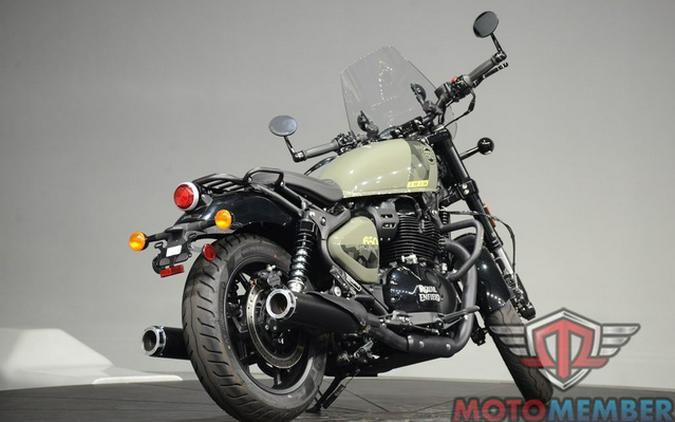 2024 Royal Enfield Shotgun 650 Drill Green