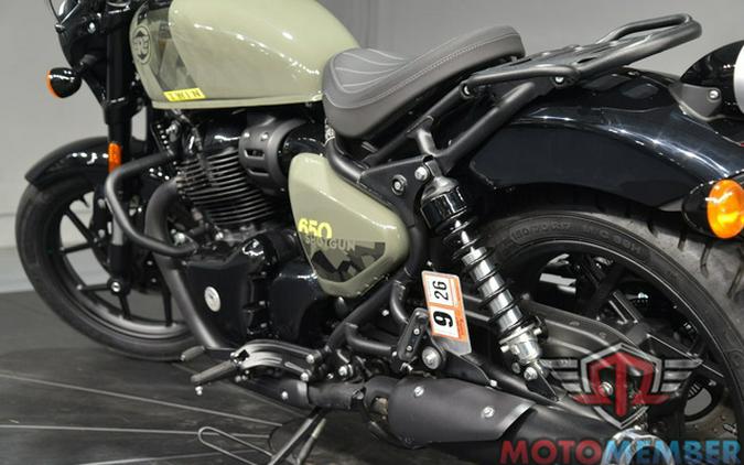 2024 Royal Enfield Shotgun 650 Drill Green