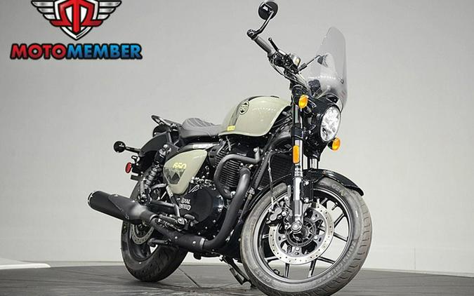 2024 Royal Enfield Shotgun 650 Drill Green