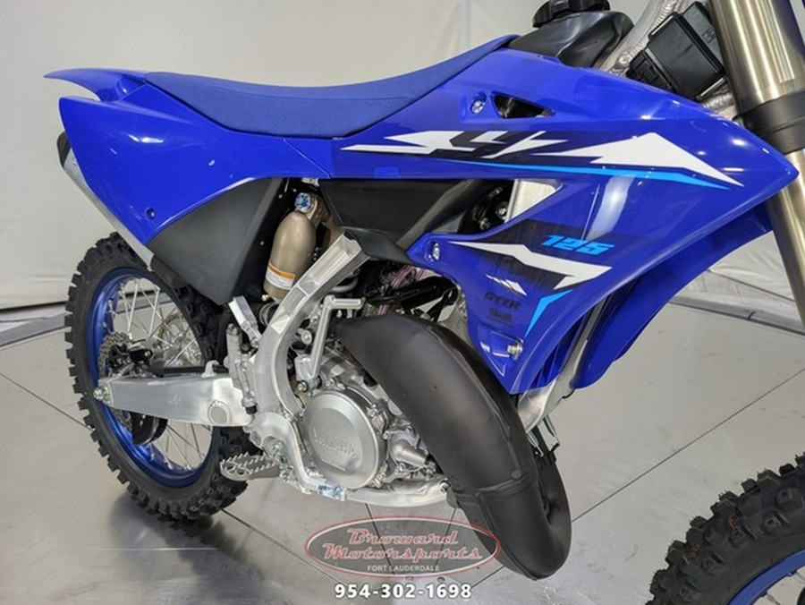 2026 Yamaha YZ 125 Team Yamaha Blue