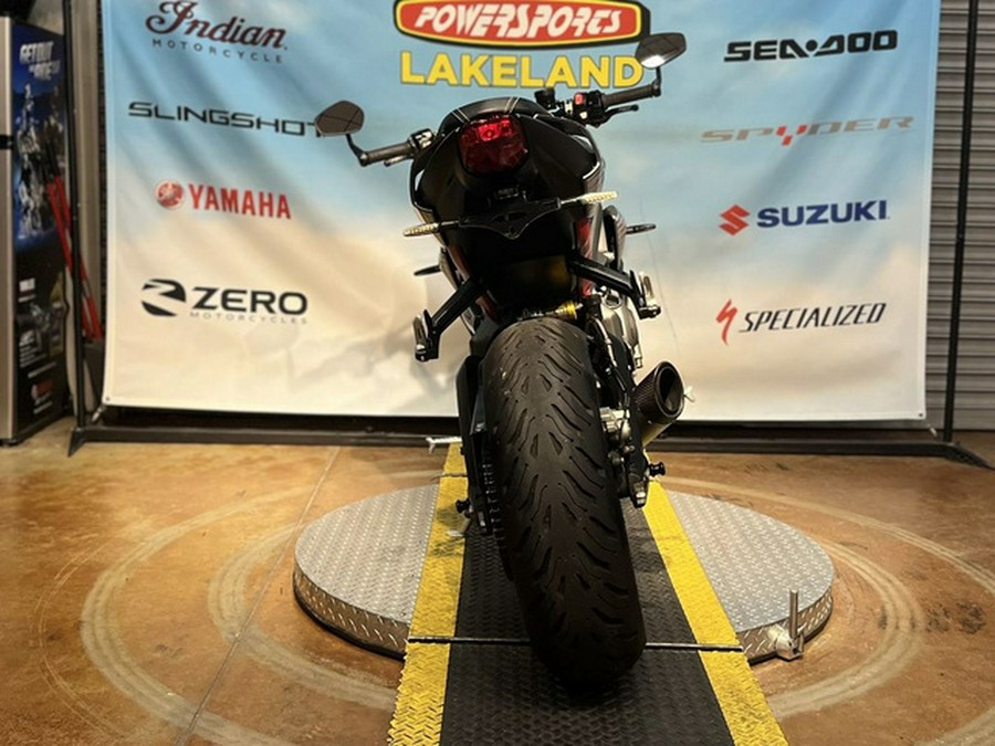 2022 Triumph Street Triple RS Silver Ice