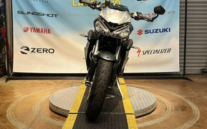 2022 Triumph Street Triple RS Silver Ice
