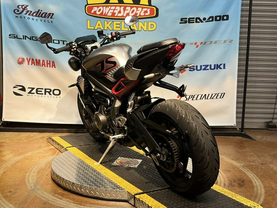 2022 Triumph Street Triple RS Silver Ice