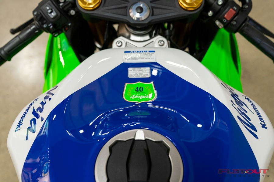 2024 Kawasaki NINJA ZX-6R ABS 40th ANNIVERSARY