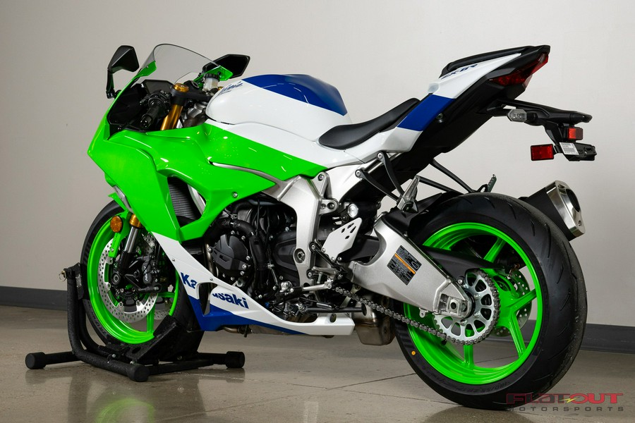 2024 Kawasaki NINJA ZX-6R ABS 40th ANNIVERSARY