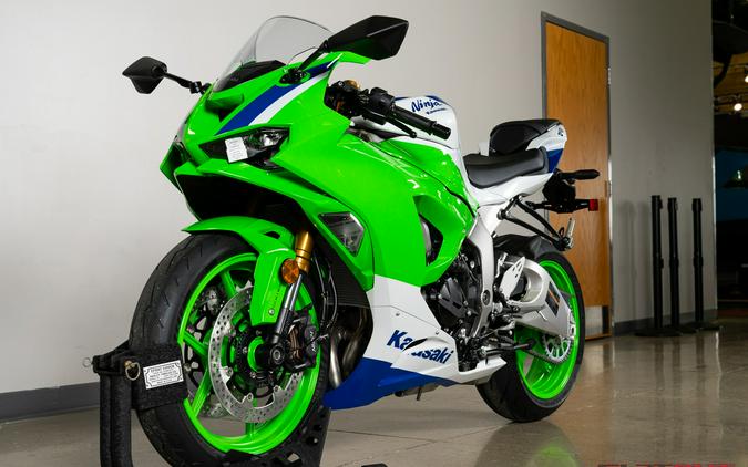 2024 Kawasaki NINJA ZX-6R ABS 40th ANNIVERSARY