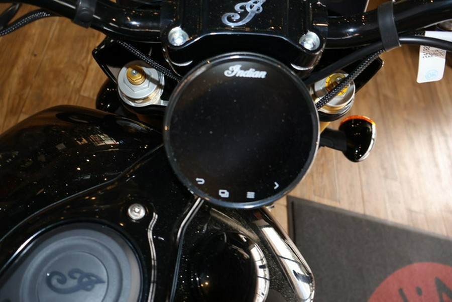 2026 Indian 101 Scout Black Crystal With Super Graphite