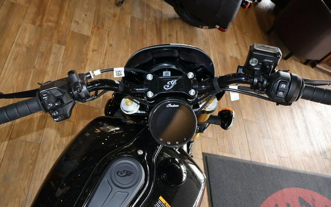 2026 Indian 101 Scout Black Crystal With Super Graphite