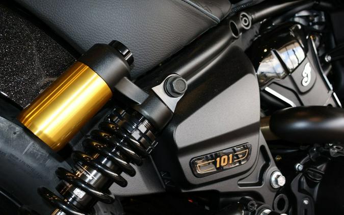 2026 Indian 101 Scout Black Crystal With Super Graphite