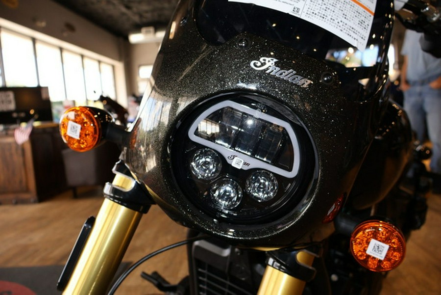 2026 Indian 101 Scout Black Crystal With Super Graphite