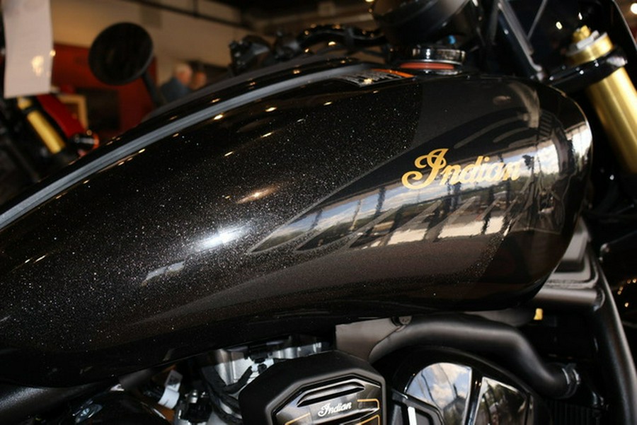 2026 Indian 101 Scout Black Crystal With Super Graphite