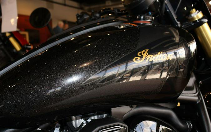 2026 Indian 101 Scout Black Crystal With Super Graphite