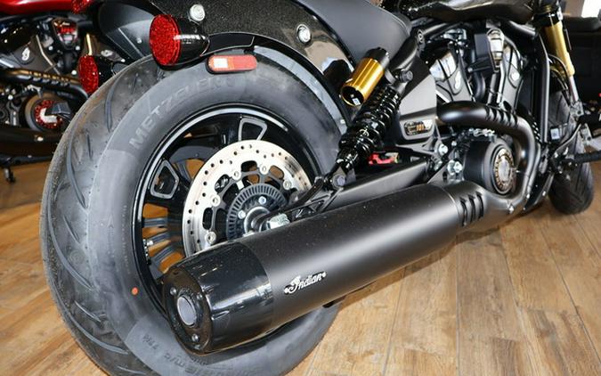 2026 Indian 101 Scout Black Crystal With Super Graphite