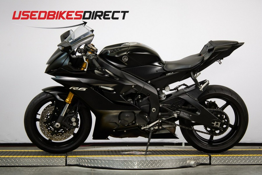 2017 Yamaha YZF-R6 - $13,999.00