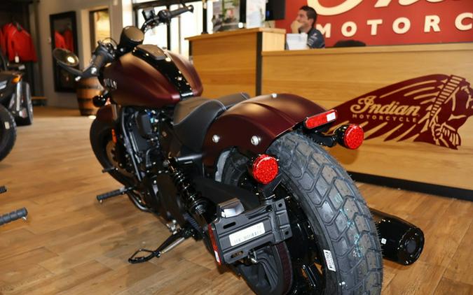 2026 Indian Scout Bobber Limited +Tech Maroon Metallic Smoke
