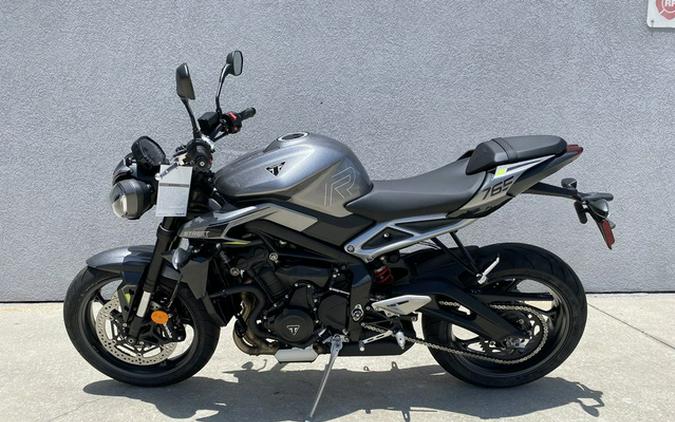 2024 Triumph Street Triple 765 R Silver Ice