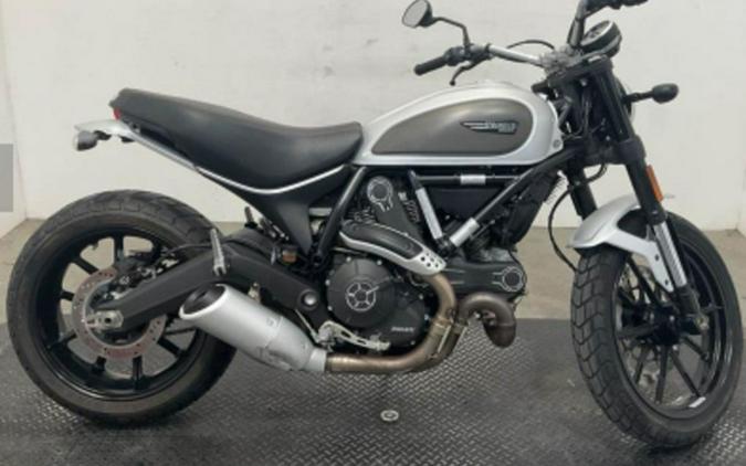 2018 Ducati Scrambler Icon Silver Ice