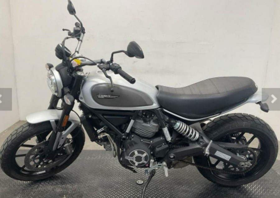 2018 Ducati Scrambler Icon Silver Ice