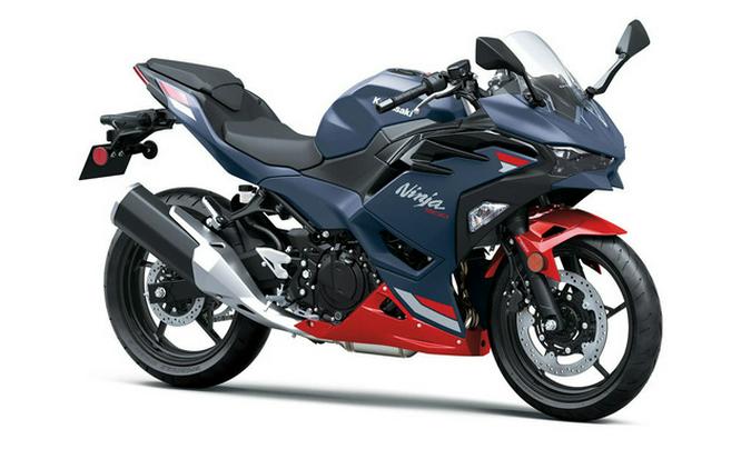 2026 Kawasaki Ninja 500 ABS Metallic Matte Twilight Blue ABS