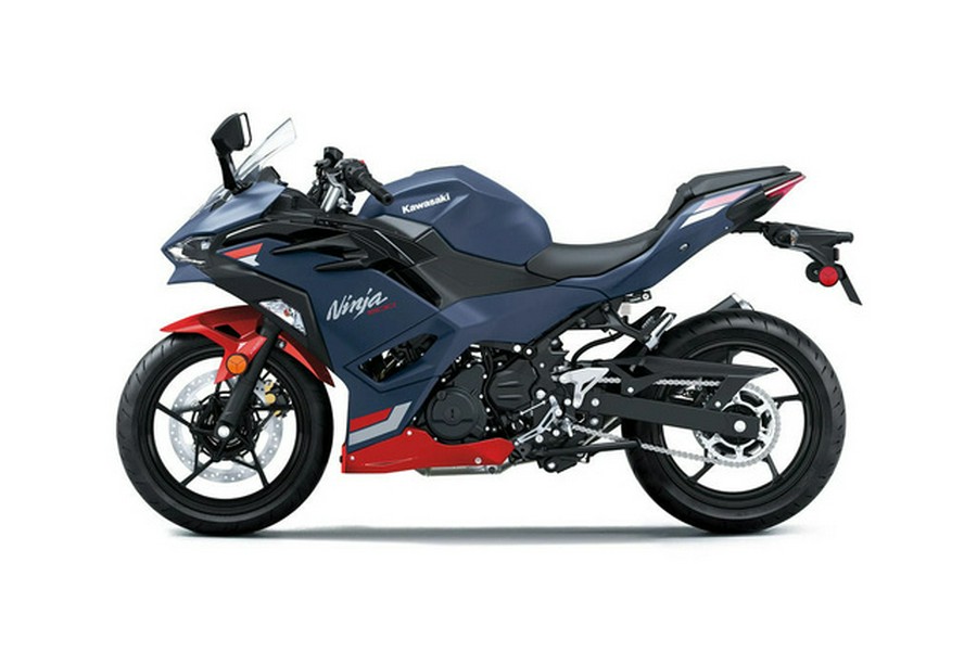 2026 Kawasaki Ninja 500 ABS Metallic Matte Twilight Blue ABS