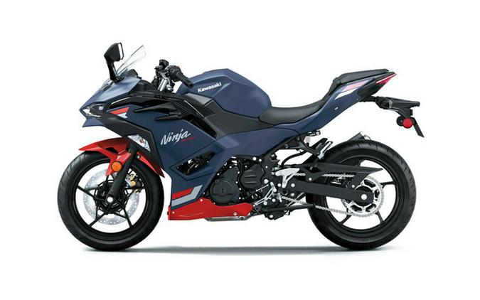 2026 Kawasaki Ninja 500 ABS Metallic Matte Twilight Blue ABS