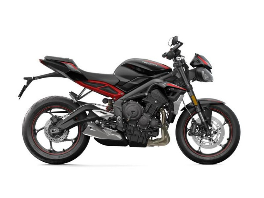 2021 Triumph Street Triple R Sapphire Black