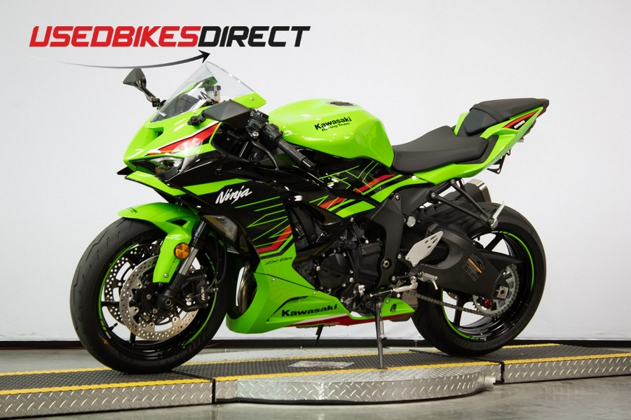 2024 Kawasaki Ninja ZX-6R ABS KRT - $13,299.00