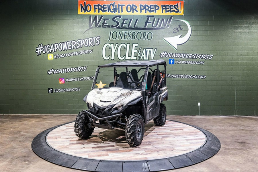 2018 Yamaha Wolverine X4 Realtree Xtra & Aluminum Wheels