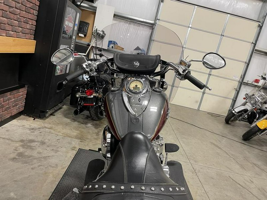 2019 Indian Motorcycle® Springfield® Steel Gray / Burgundy Metallic