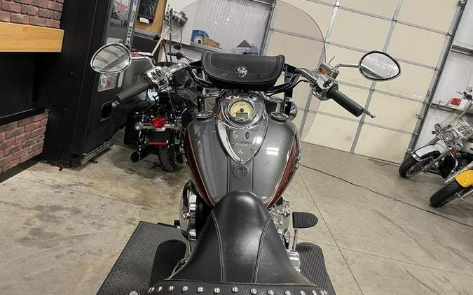 2019 Indian Motorcycle® Springfield® Steel Gray / Burgundy Metallic