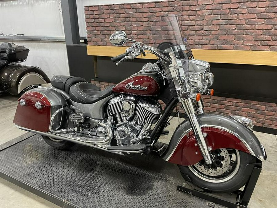 2019 Indian Motorcycle® Springfield® Steel Gray / Burgundy Metallic